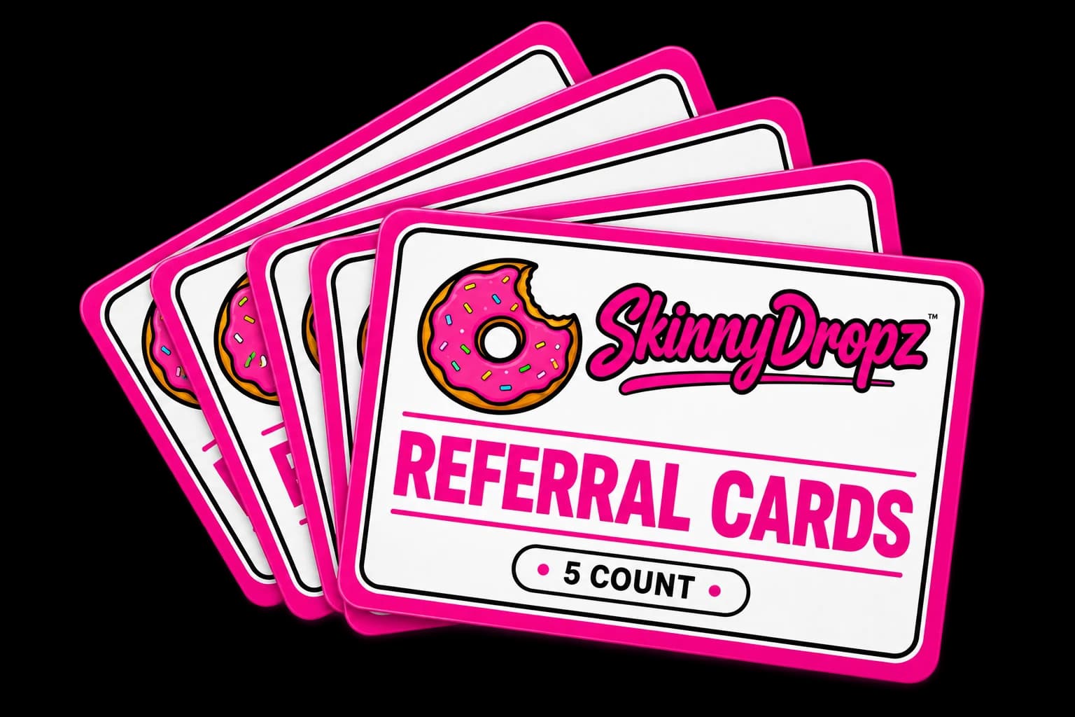 5ct cards to share with your refferal