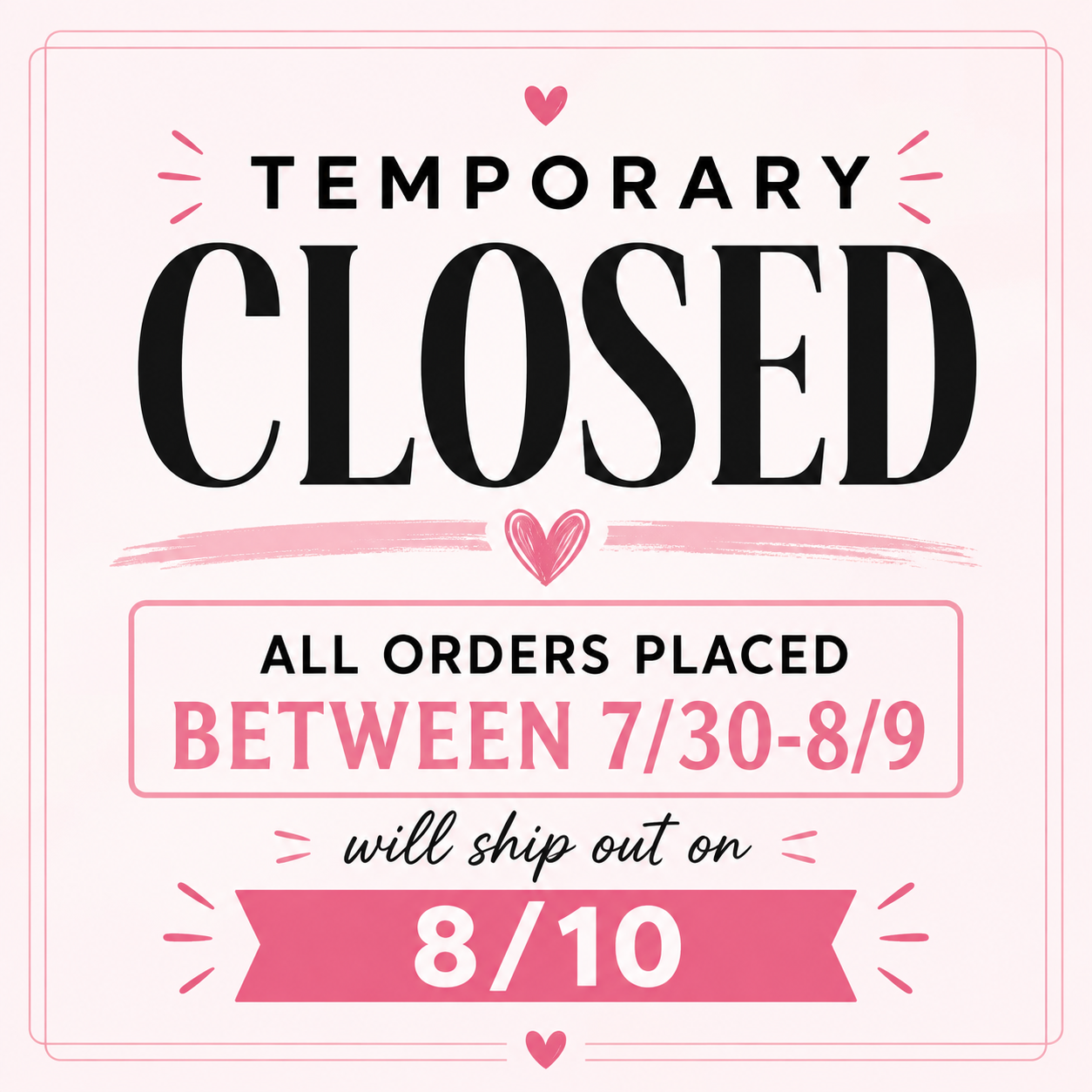 Closure notice